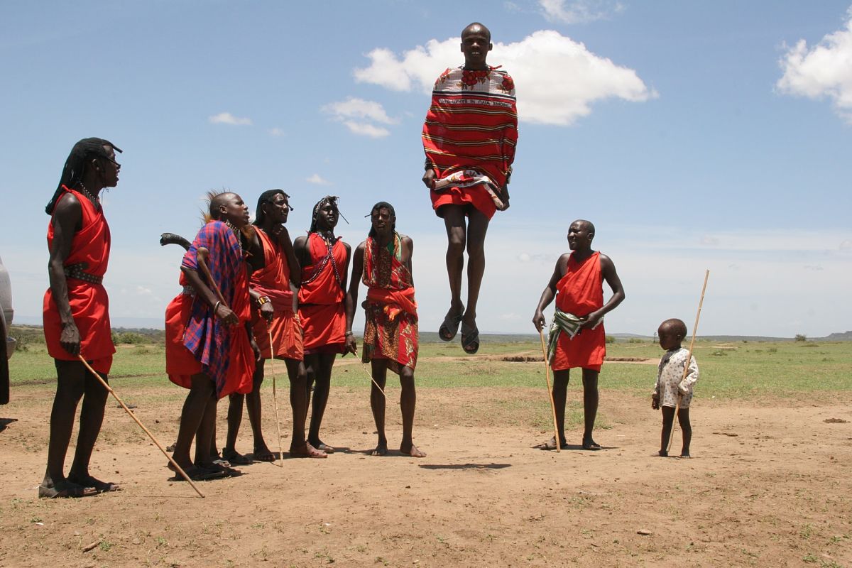 Maasai people in Tanzania