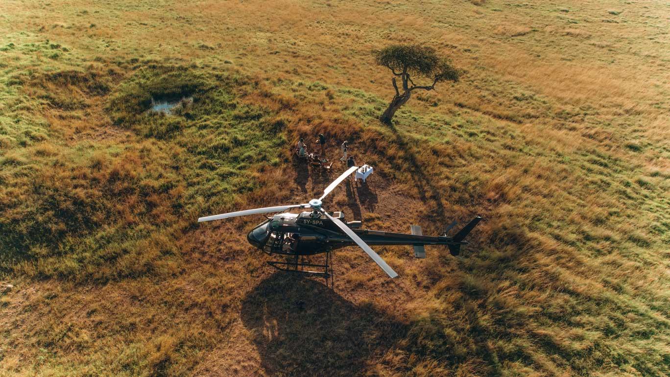 Helicopter Safaris in Kenya