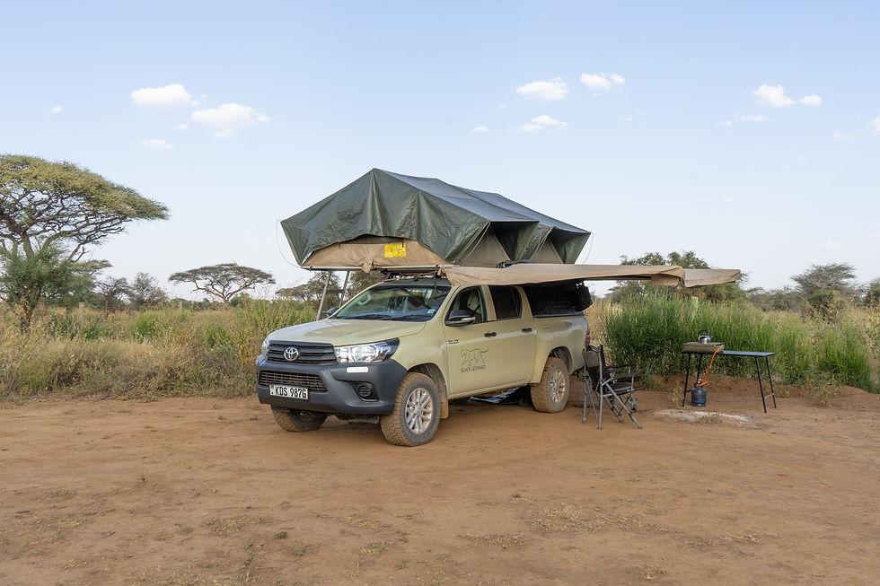 Toyota Hilux Rooftop Camper Kenya